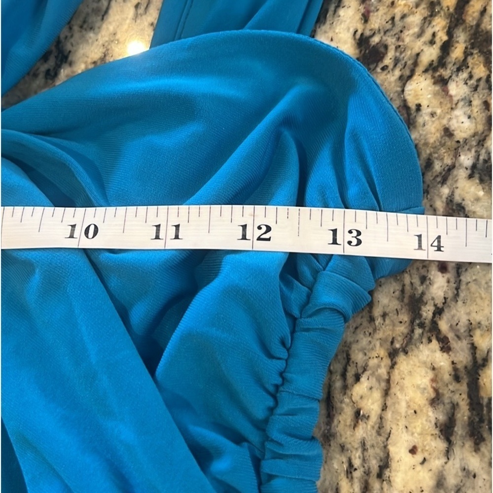 Lovers and Friends, Ocean Blue,Ruched Bodycon Dress, Never Worn, Size XS - Picture 5 of 7